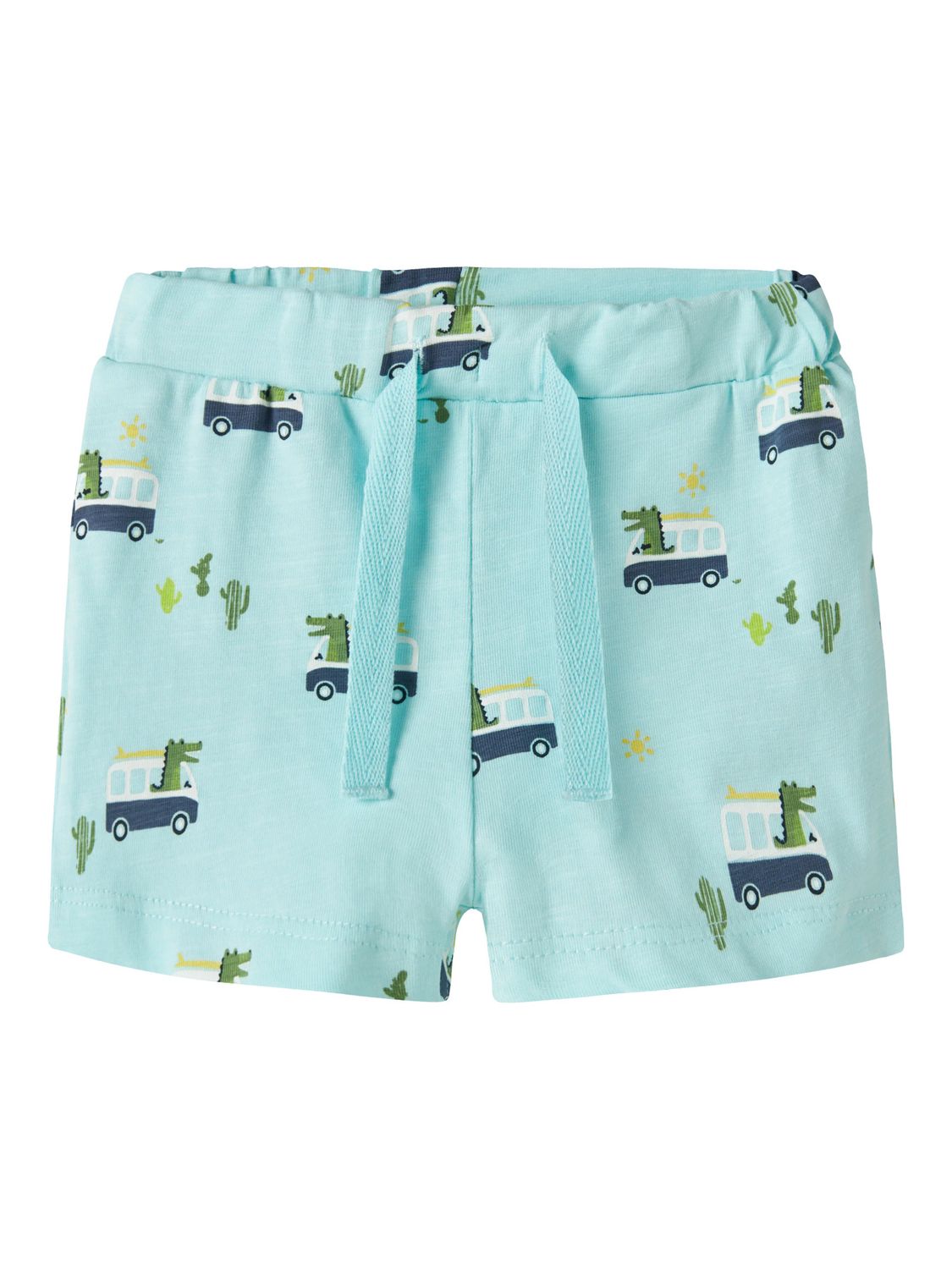 NAME IT Baby Short Mintgroen met Bus Print – 13254832