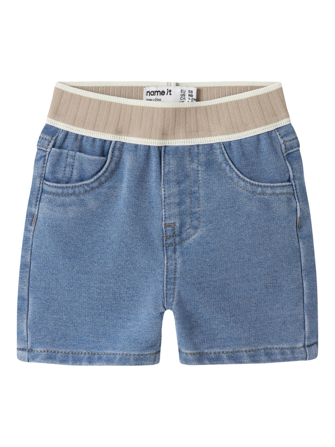 NAME IT Baby Denim Short Lichtblauw – 13252990