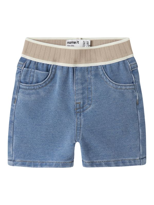 NAME IT Baby Denim Short Lichtblauw – 13252990