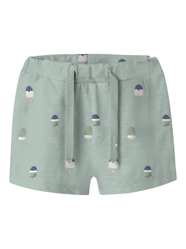 NAME IT Baby Short Mintgroen met IJsjes Print – 13256624