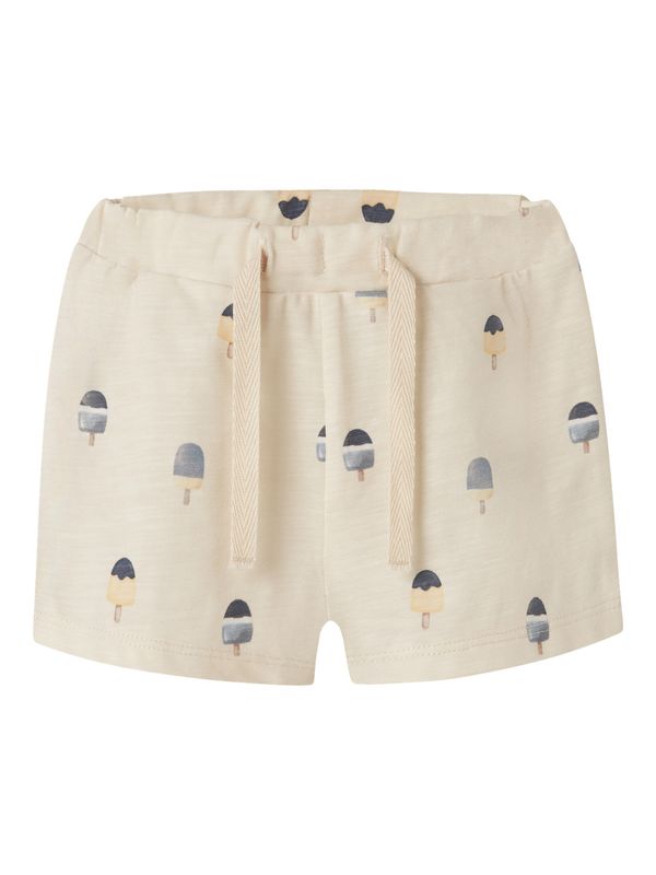 NAME IT Baby Short Beige met IJsjes Print – 13256624