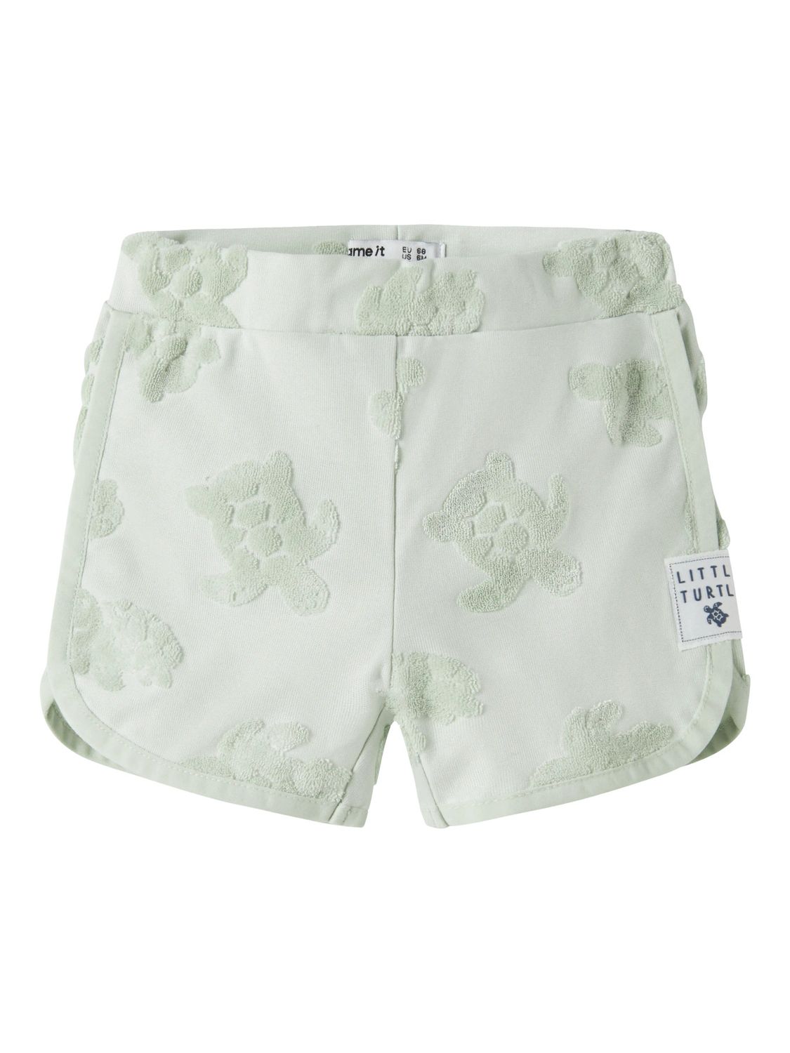 NAME IT Baby Short Mintgroen met Turtle Print – 13256634
