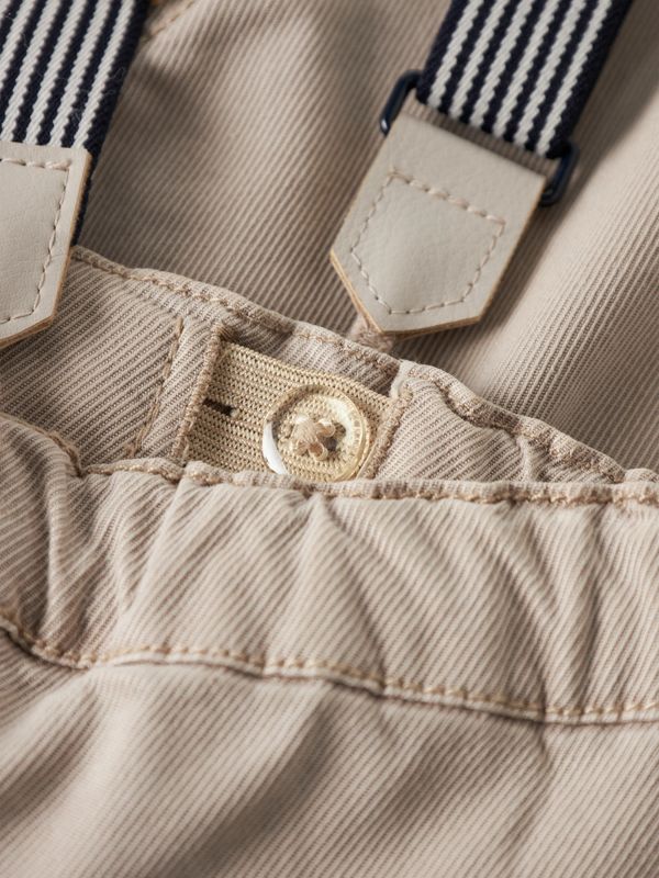 NAME IT Baby Broek Met Bretels Beige – 13252185