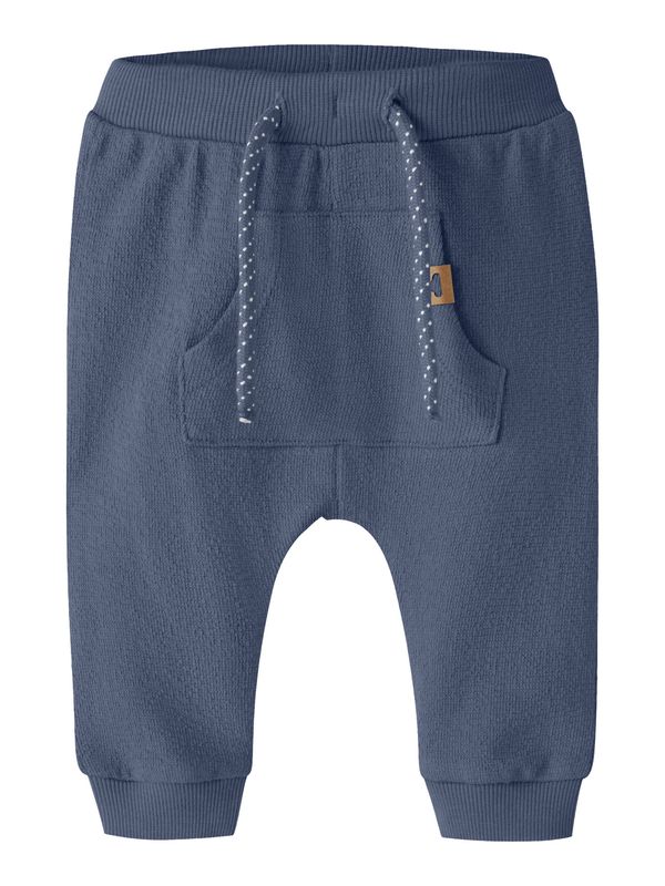 NAME IT Baby Joggingbroek Blauw Badstof – 13258037