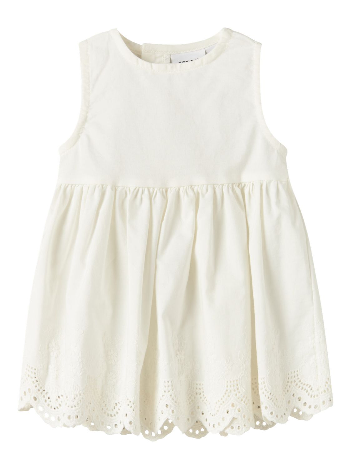 NAME IT Baby Meisjes Jurk Broderie – Crème 13253631