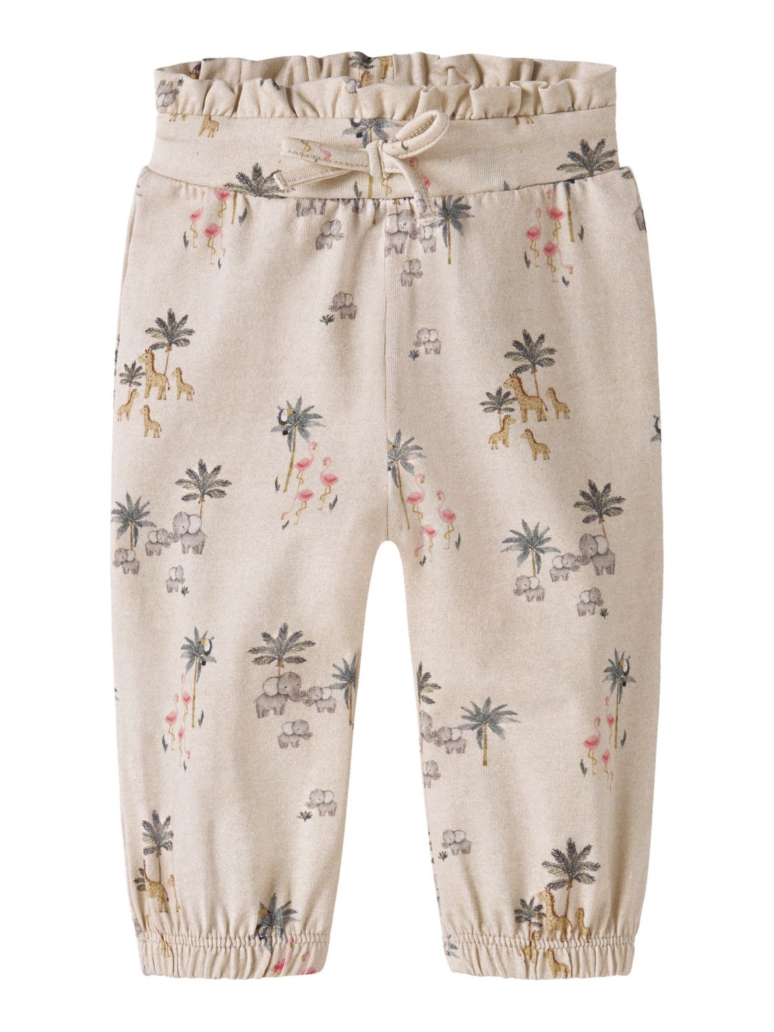 NAME IT Baby Broek Safari Print Beige 13255810