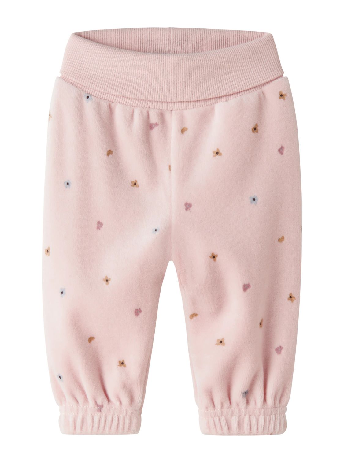 NAME IT Baby Meisjes Zachte Broek met Hartjes Print Roze 13259320