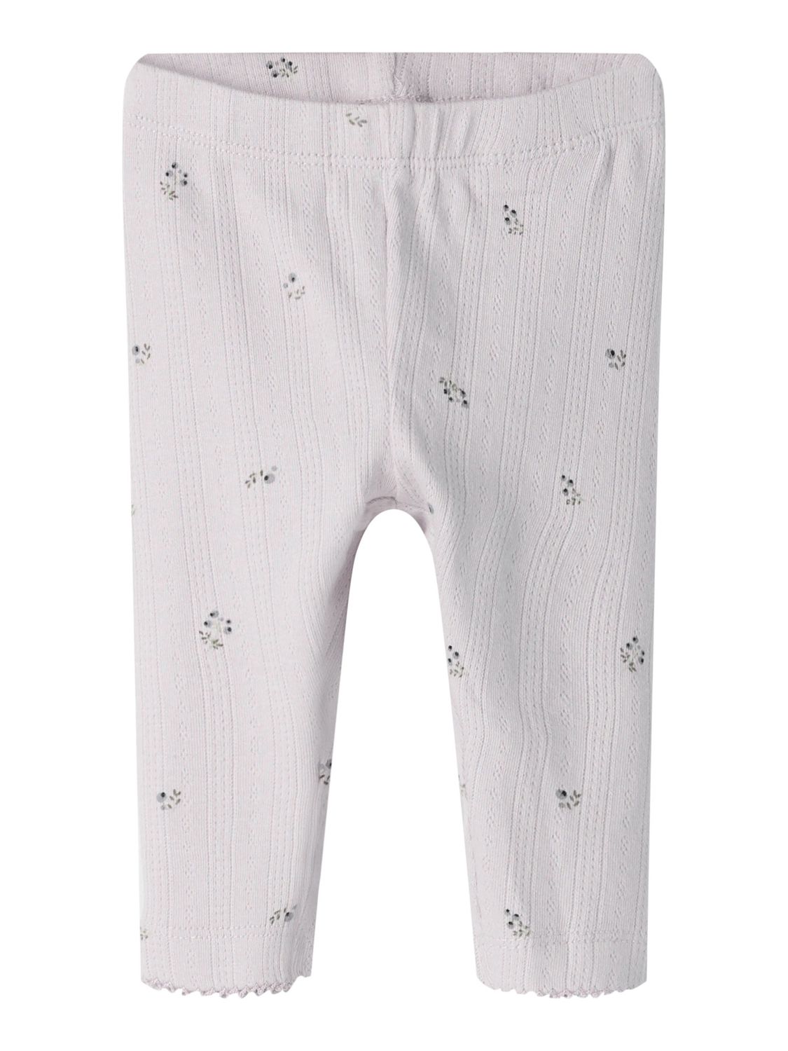 Baby legging rib met subtiele bloemenprint – zacht &amp; comfortabel – 13252666
