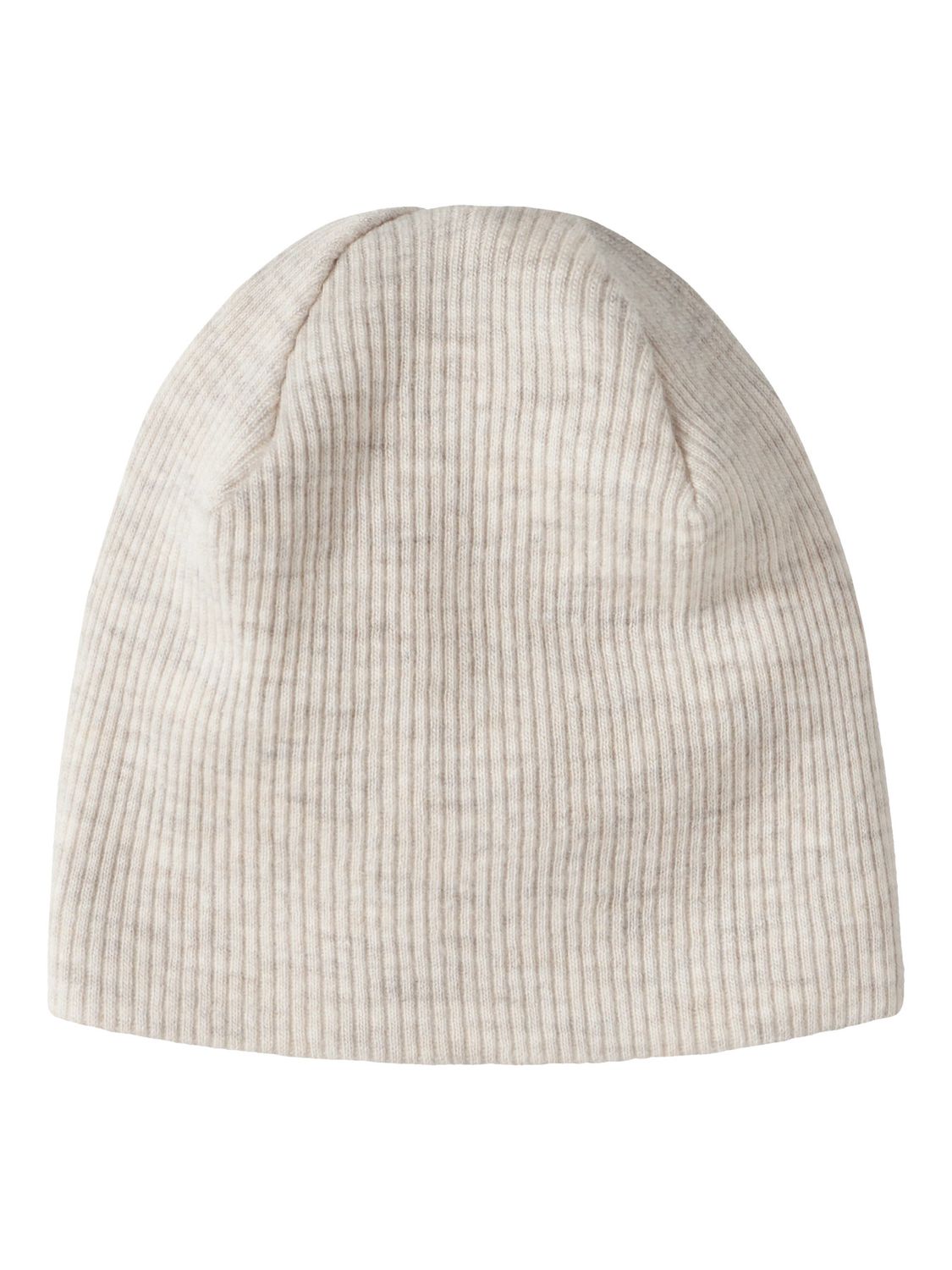 Beige rib baby muts unisex – zacht &amp; comfortabel – 13258587