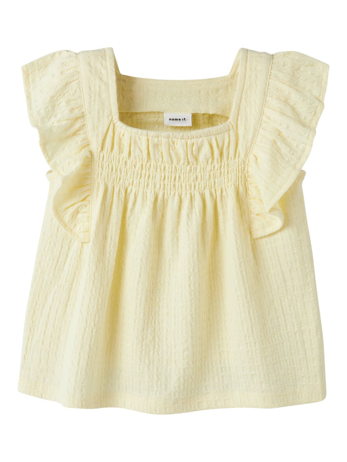 NAME IT Gele Top met Ruffles – 13254605