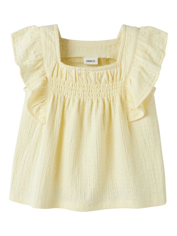NAME IT Gele Top met Ruffles – 13254605