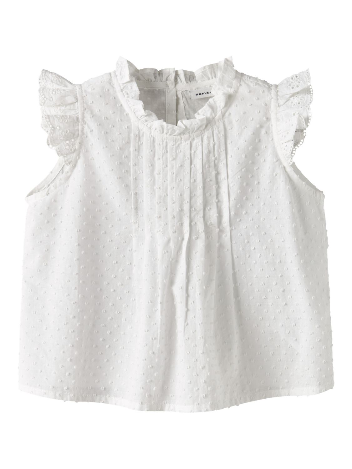 NAME IT Witte Broderie Top – 13251515