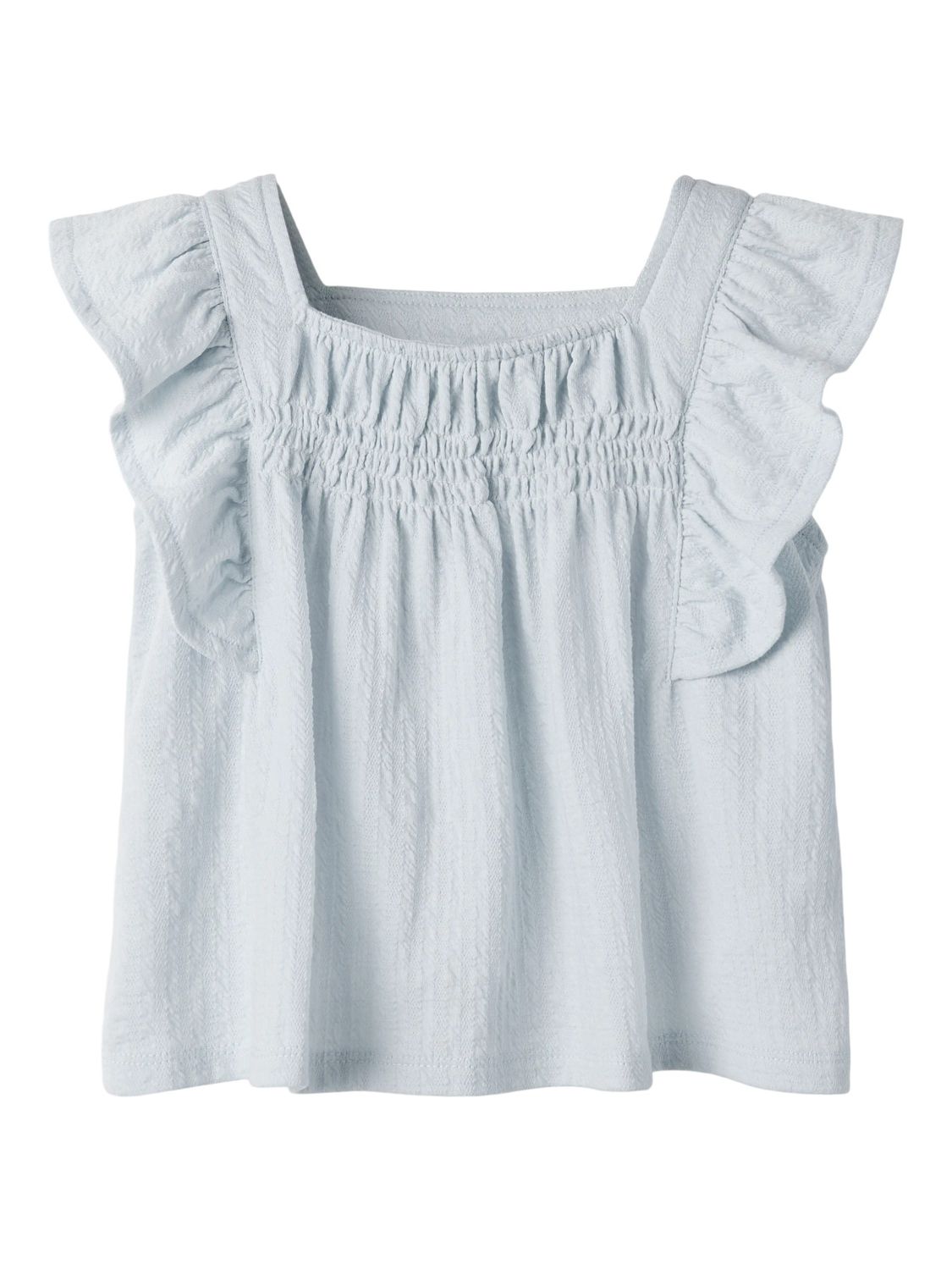 NAME IT Lichtblauwe Top met Ruffles – 13254605