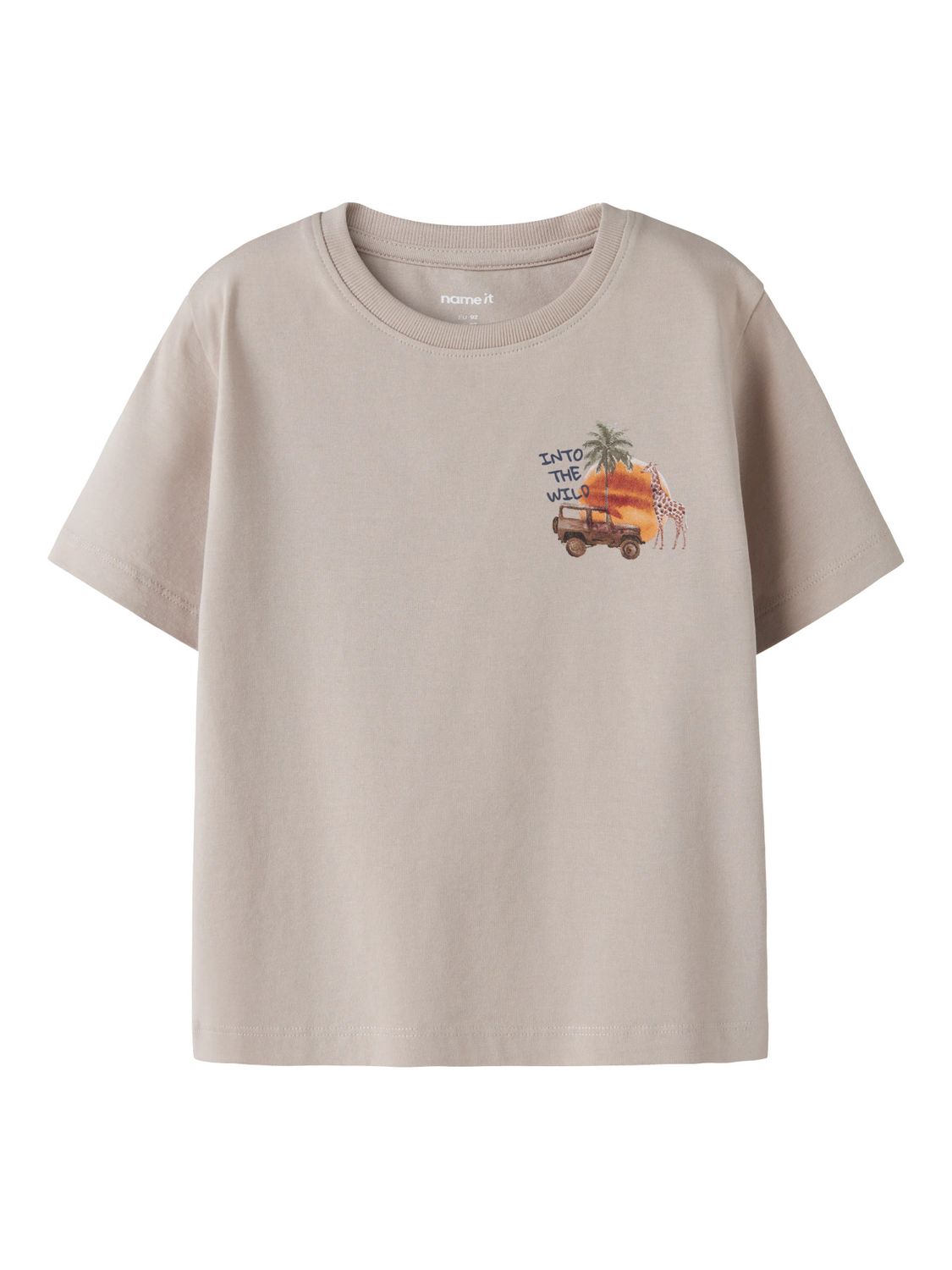 NAME IT 13255383 T-shirt Into The Wild Beige