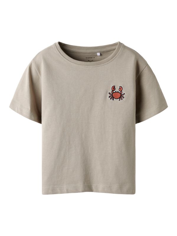 NAME IT 13251009 T-shirt Krab Beige