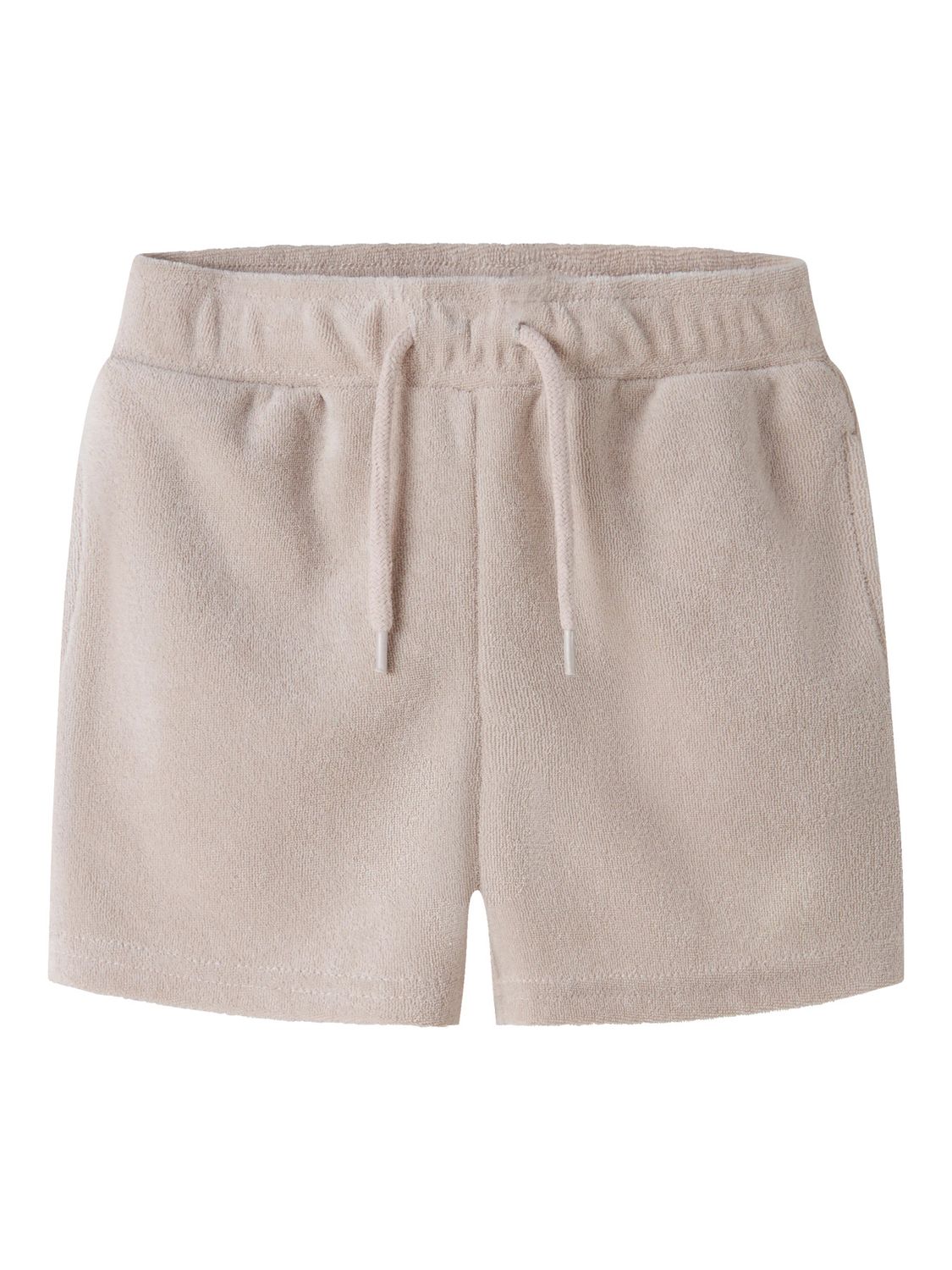 13256591 NAME IT Badstof Short – Lichtbeige