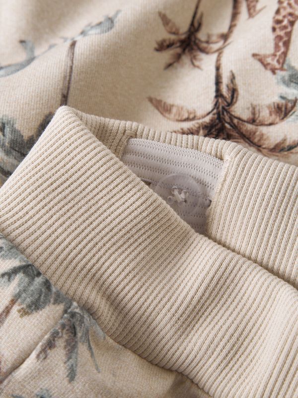 13255382 NAME IT Short Safari Print – Beige