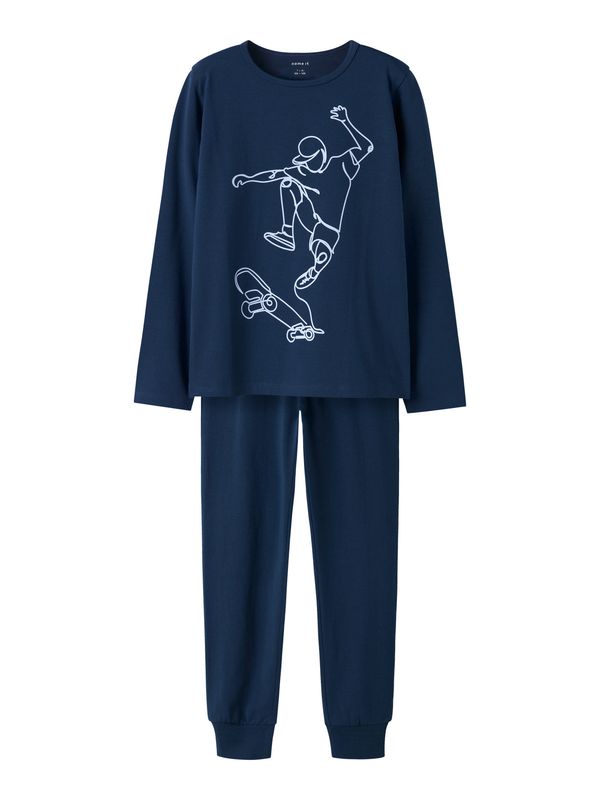 13248827 Name It Pyjama Donkerblauw Skateboard