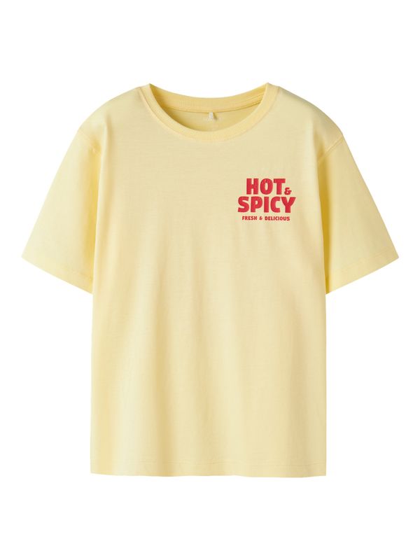 13255308 Name It Jongens T-shirt Hot &amp; Spicy Geel