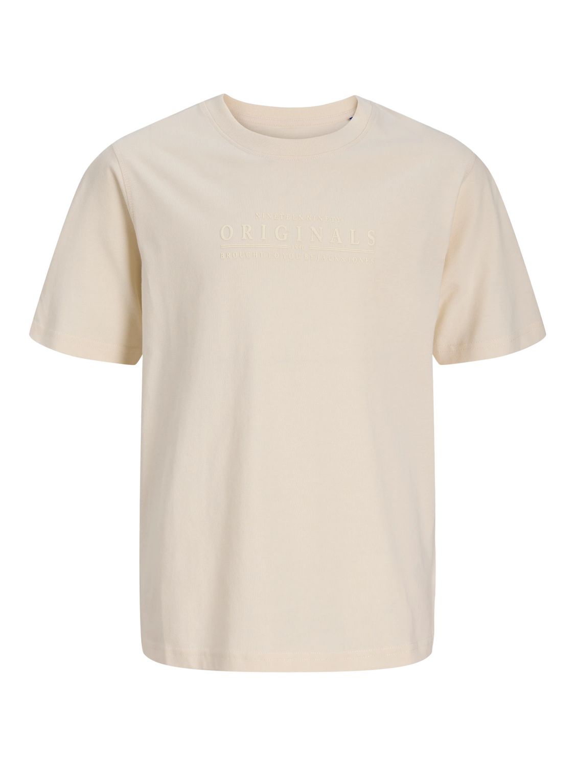 12293108 Jack &amp; Jones Junior Originals T-shirt Beige