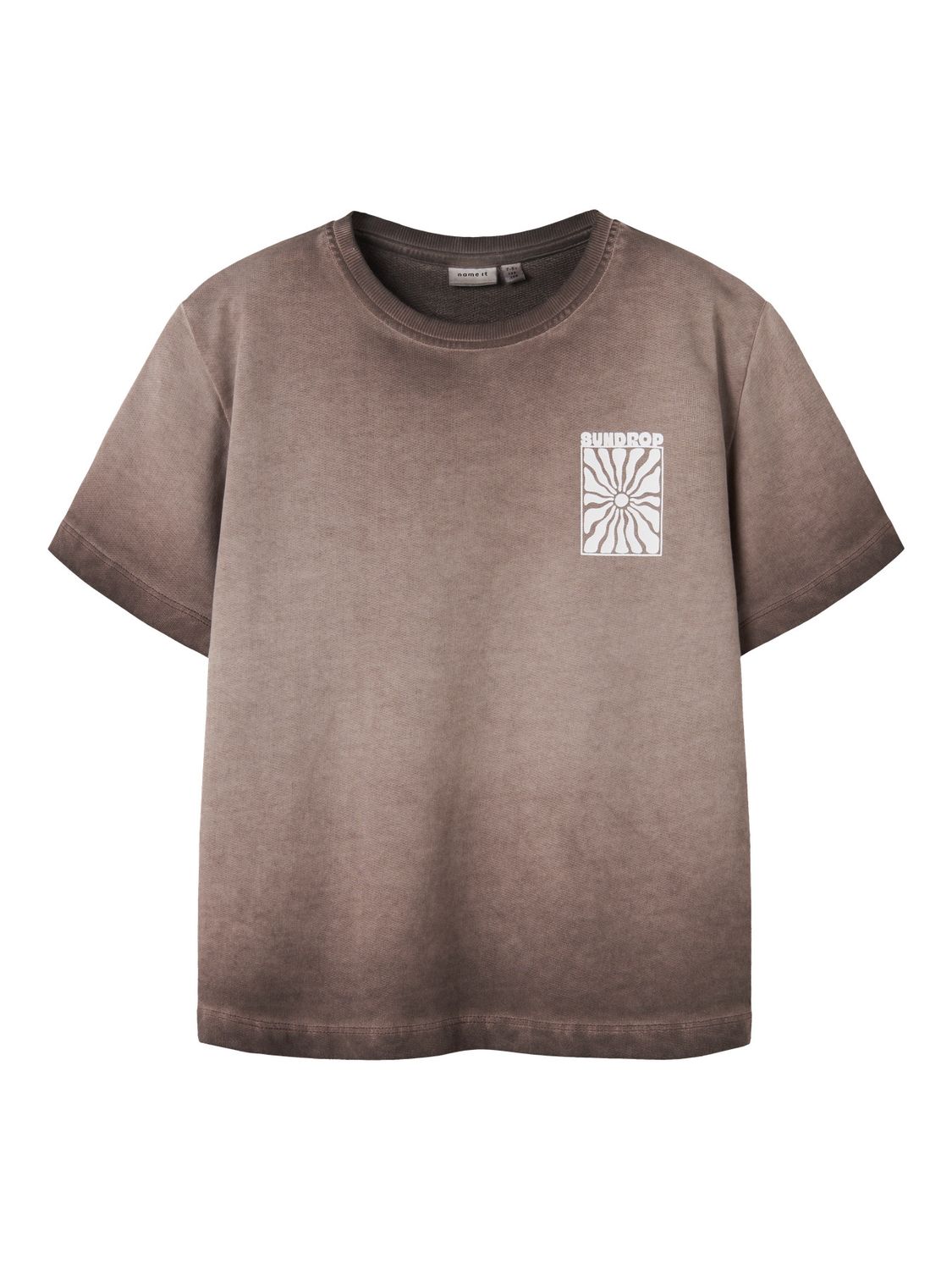 13255313 Name It Jongens T-shirt Sundrop Bruin