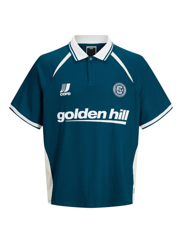 12293172 Jack &amp; Jones Junior Core Golden Hill Polo Blauw