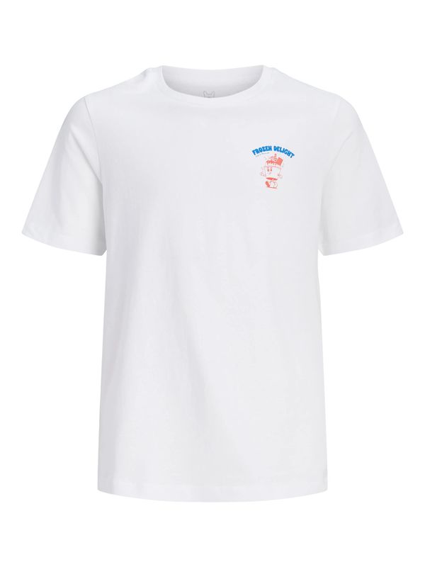 12305706 Jack &amp; Jones Junior Frozen Delight T-shirt Wit