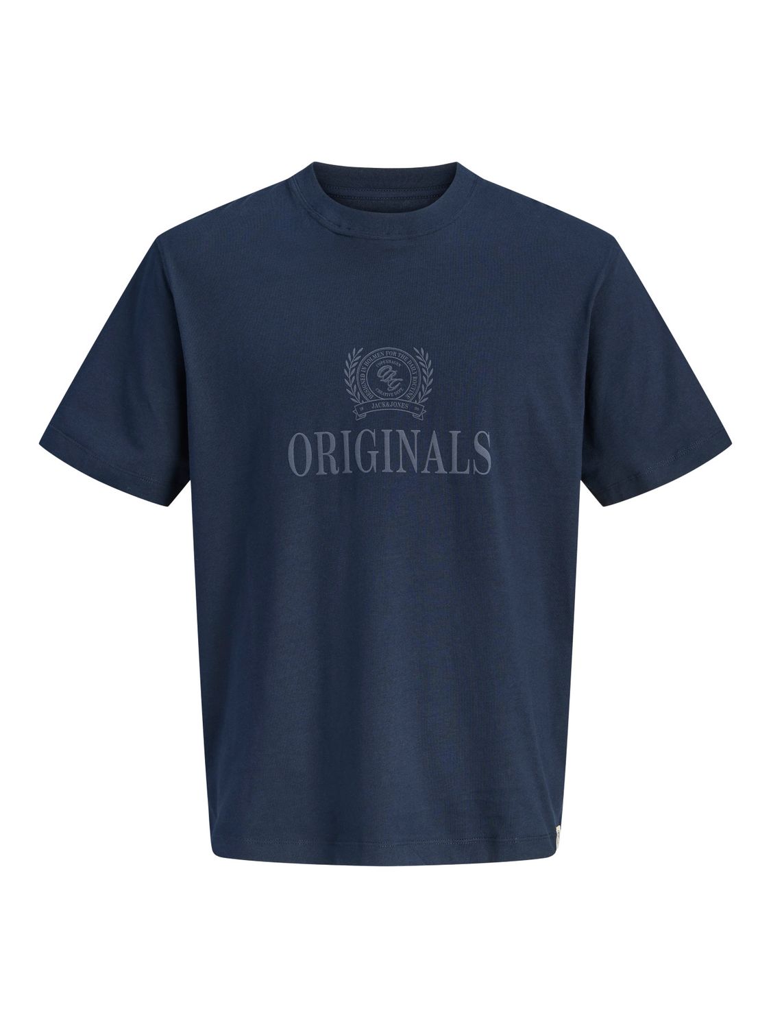 12301415 Jack &amp; Jones Junior Originals T-shirt Donkerblauw