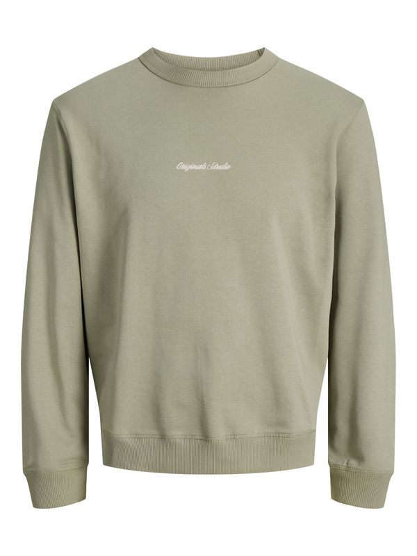 12284064 JACK &amp; JONES Originals Studio Sweater Lichtgroen