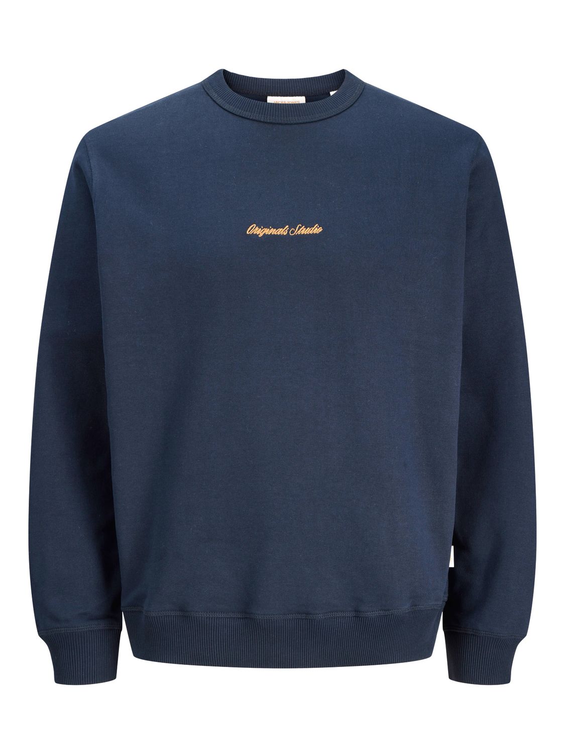 12284064 JACK &amp; JONES Originals Studio Sweater Donkerblauw
