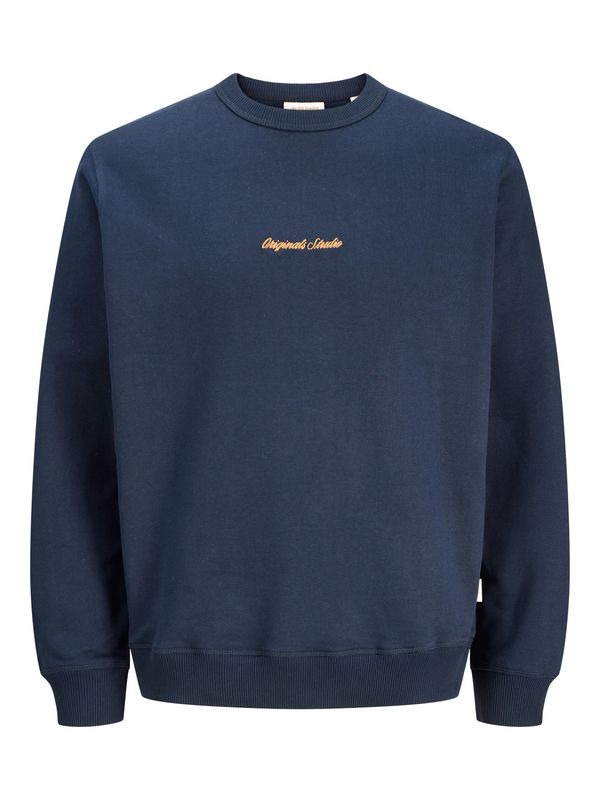 12284064 JACK &amp; JONES Originals Studio Sweater Donkerblauw