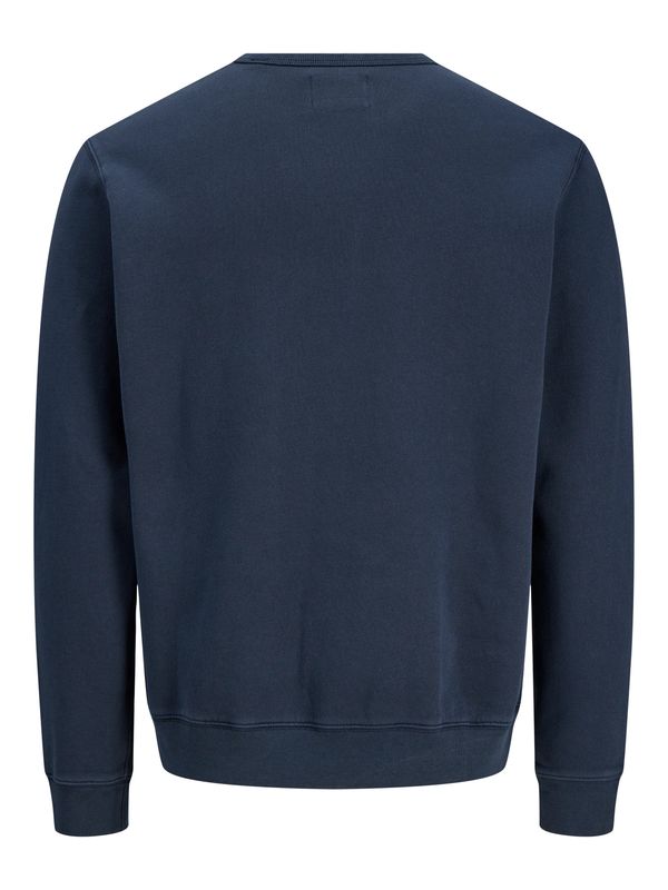 12309321 JACK &amp; JONES Premium Sweater Donkerblauw Vintage Look