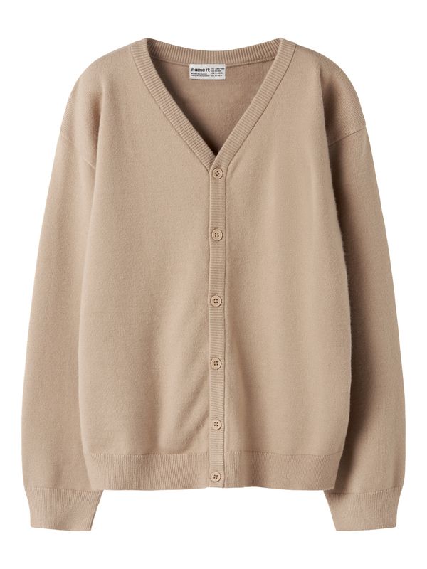 13257424 NAME IT Gebreid Vest Beige
