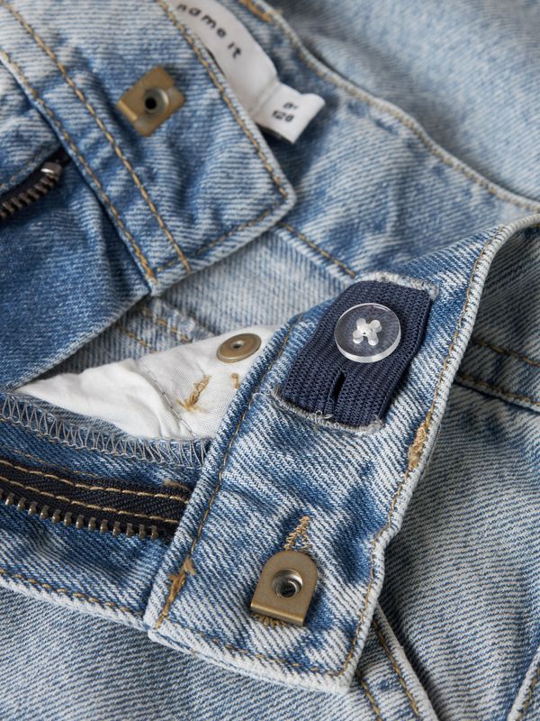 13240442 NAME IT Denim Short Lichtblauw
