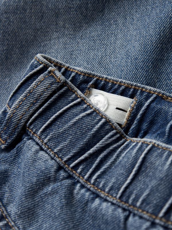 13252421 NAME IT Denim Short Donkerblauw