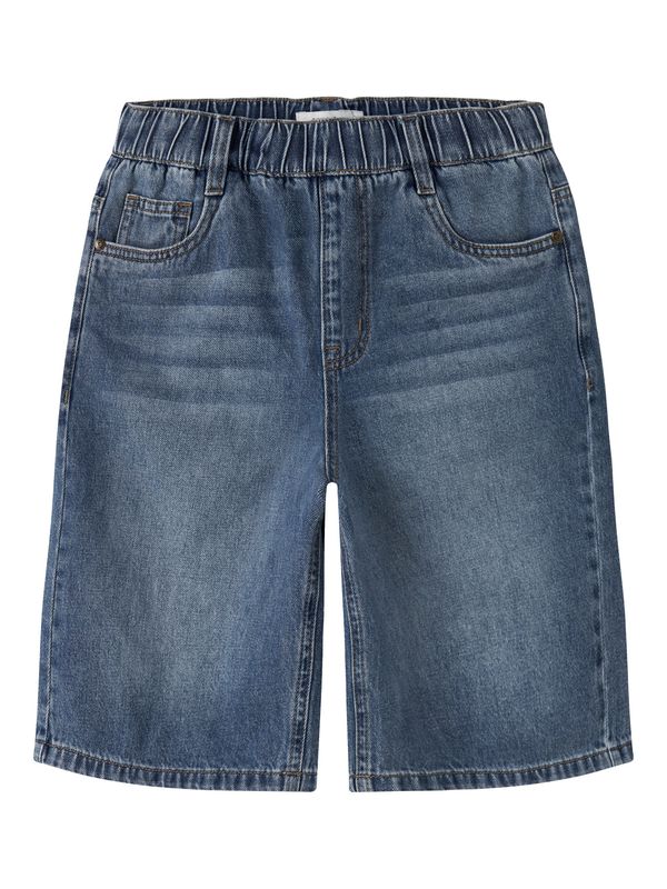 13252421 NAME IT Denim Short Donkerblauw