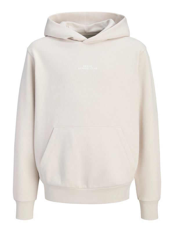 12299753 JACK &amp; JONES Junior Hoodie Denim Apparel Club Off White