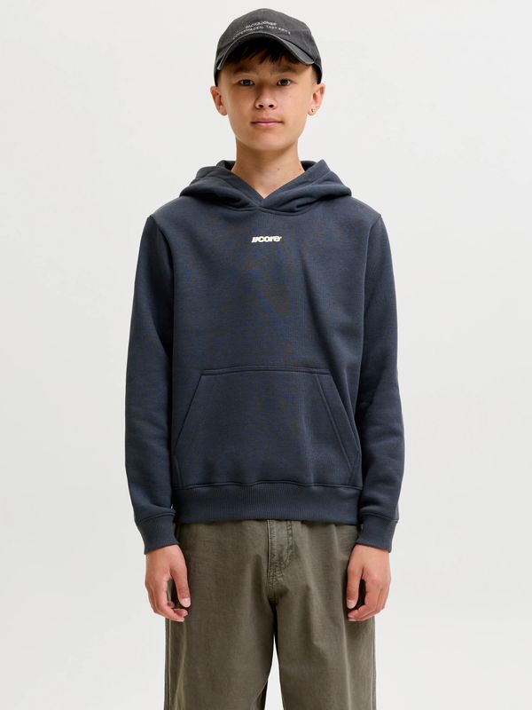 12301331 JACK &amp; JONES Junior JJCOR Hoodie Donkerblauw
