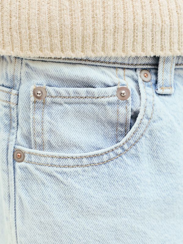 12292025 JACK &amp; JONES Junior Baggy Denim Short Lichtblauw