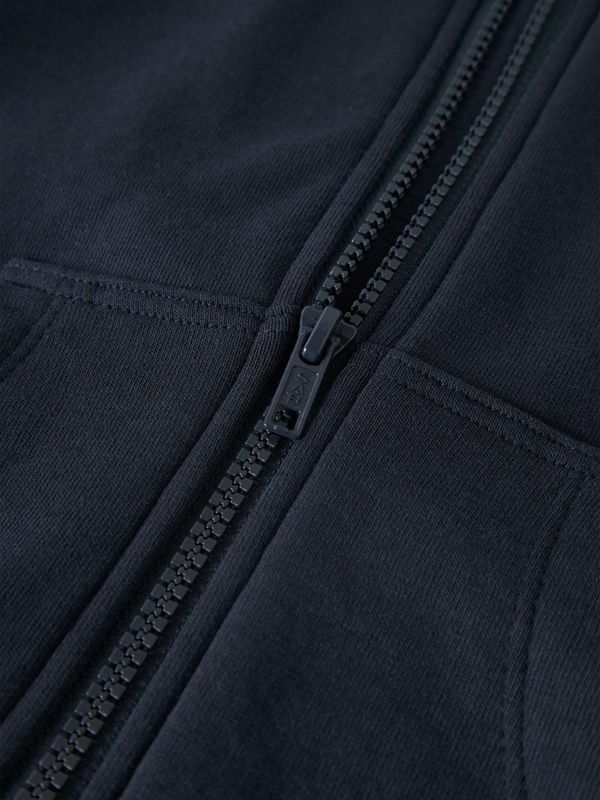 13224921 – Donkerblauw Vest met Capuchon en Ritssluiting voor Jongens