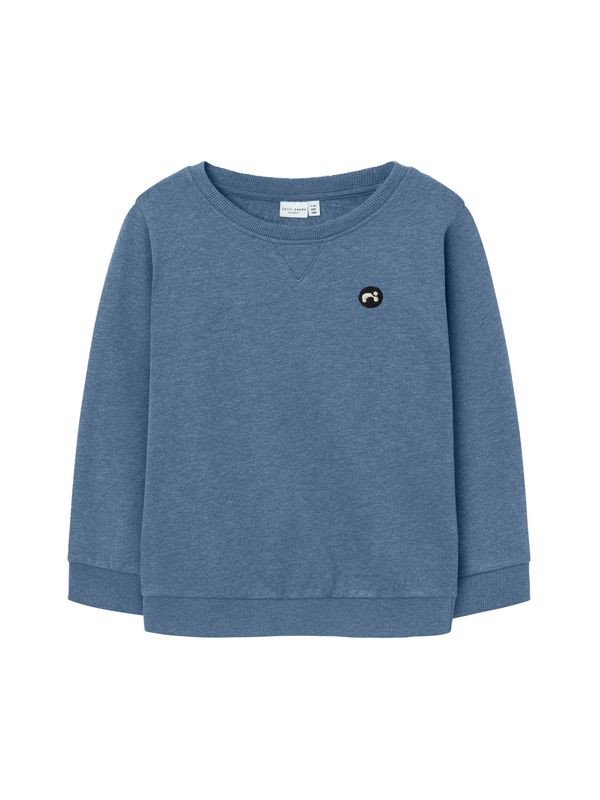 13220321 NAME IT Basic Sweater Blauw Melange