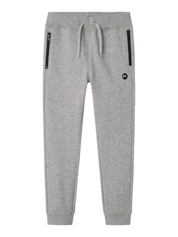 13220322 – Grijze Joggingbroek met Ritszakken voor Jongens