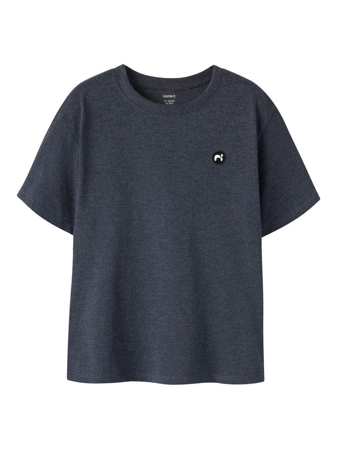 13253373 – Donkergrijs T-shirt voor Jongens met Ronde Hals