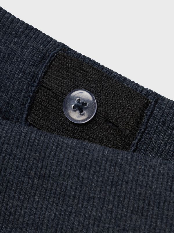Donkerblauwe Sweatshort met Ritszakken voor Jongens