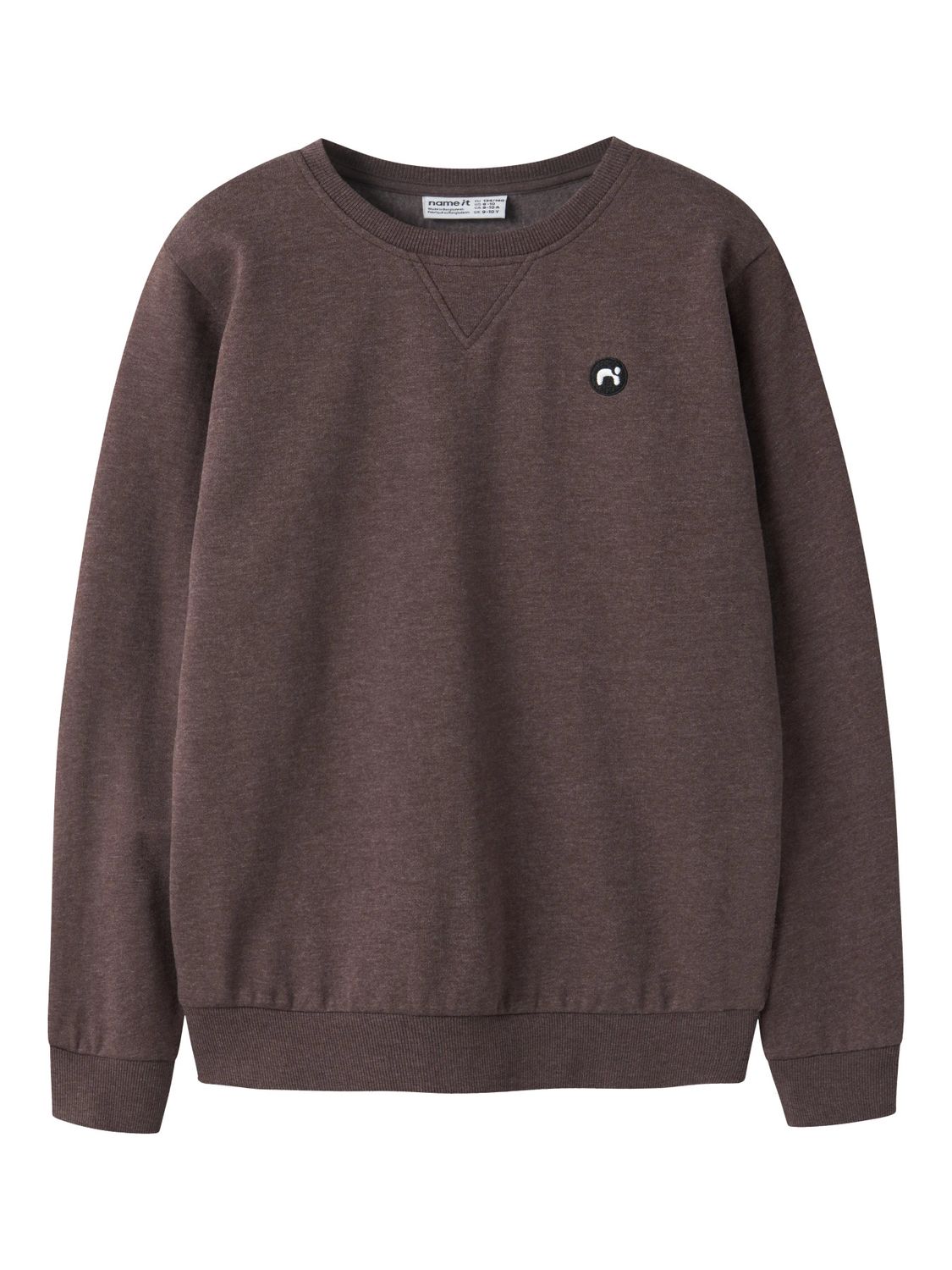 13220321 – Bruine Sweater voor Jongens met Ronde Hal