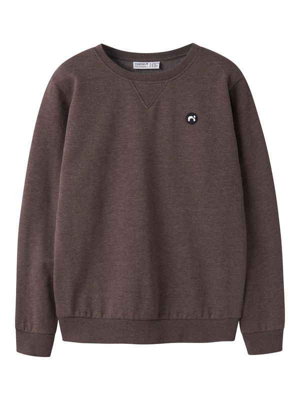 13220321 – Bruine Sweater voor Jongens met Ronde Hal