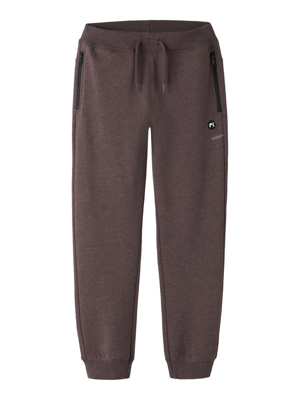13220322 – Bruine Joggingbroek met Ritszakken voor Jongens