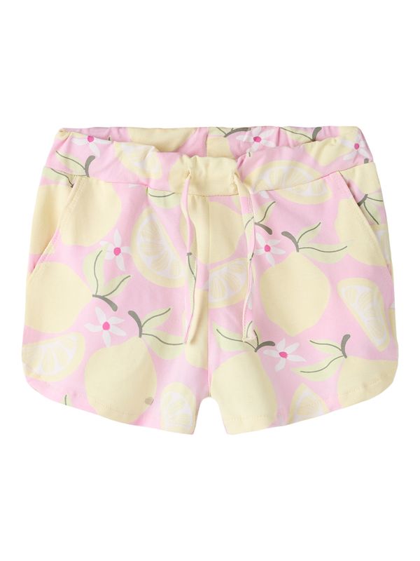 13254654 – Name It roze short met citroenprint voor meisjes