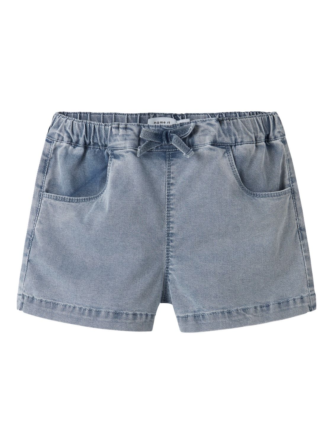 13252301 – Name It lichtblauwe denim short voor meisjes