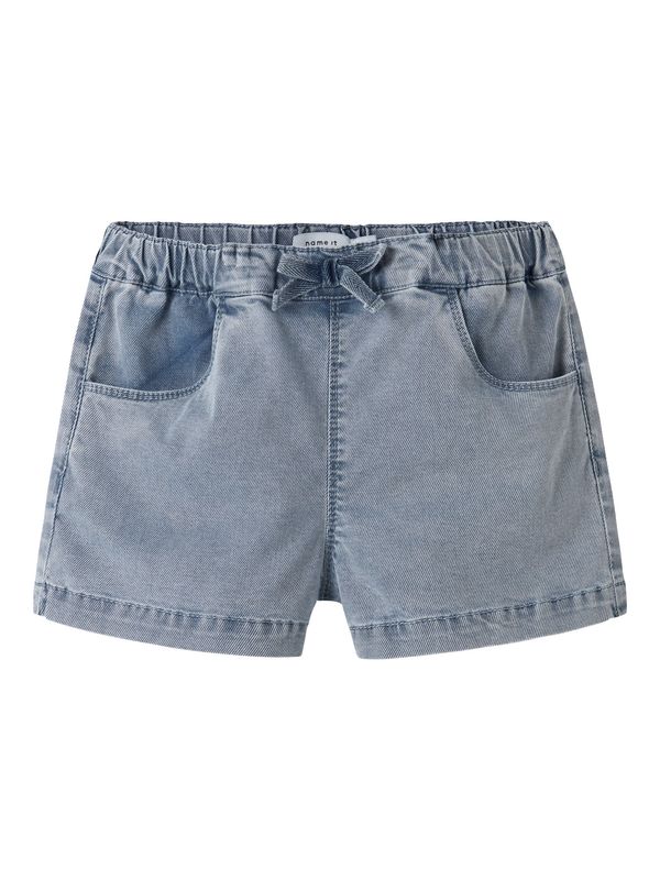 13252301 – Name It lichtblauwe denim short voor meisjes